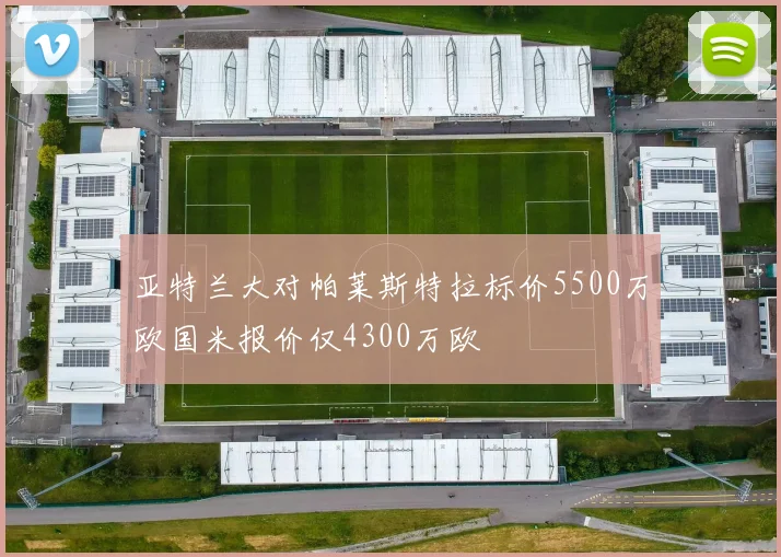 亚特兰大对帕莱斯特拉标价5500万欧国米报价仅4300万欧